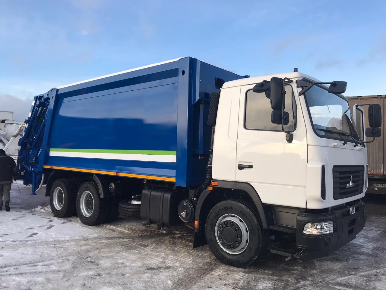 Мусоровоз МАЗ 6516